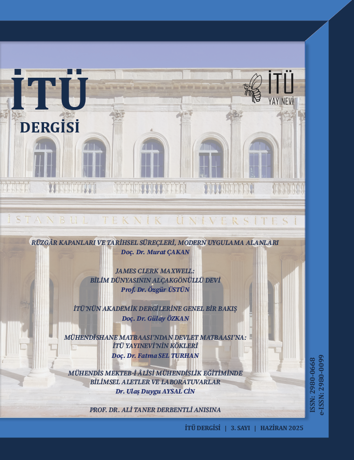 ITU Dergisi 3. Sayı Kapak